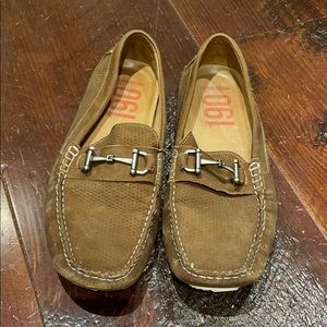 Leather Slip On Loafer Boat Shoe
